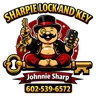 Sharpie Lock and Key logo